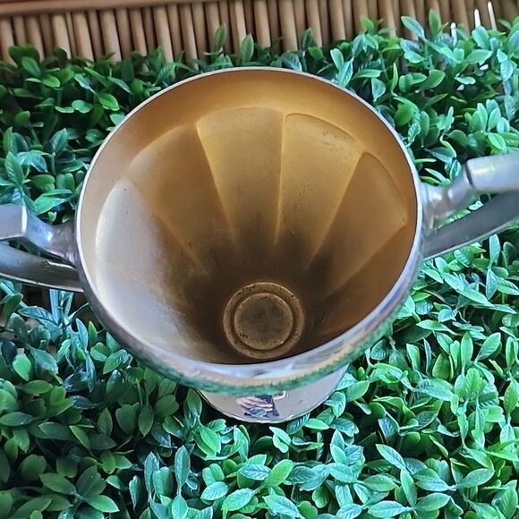 Vintage Means Best Double HandleSugar Bowl Manning Bowman & Co - Picture 6 of 6